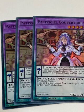 Patissciel Couverture 英語版　EU版　3枚