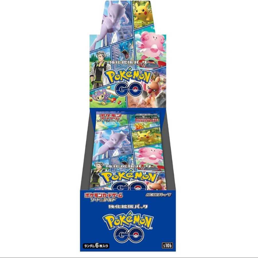 Pokémon card game Pokémon go, unopened, 20 boxes, 1 carton, cardboard, unopened.