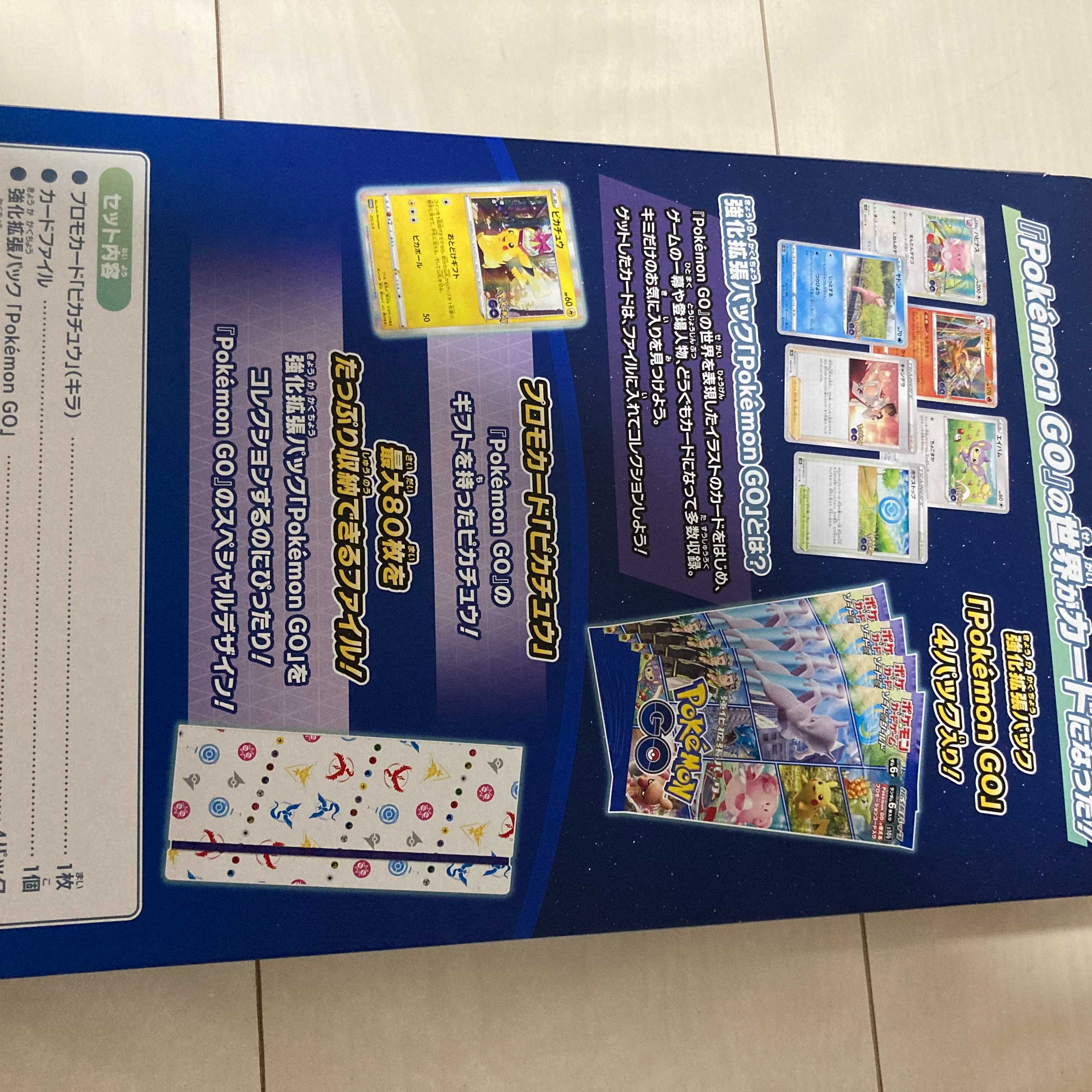 Pokemon GO Card File Set