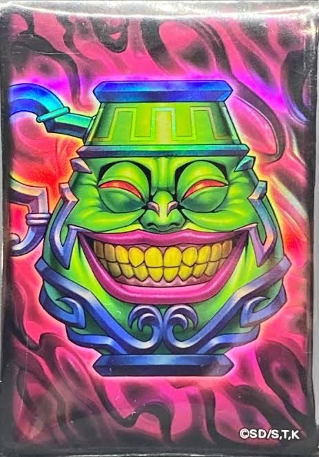 Unopened, tracked] 100 Pot of Greed sleeves.