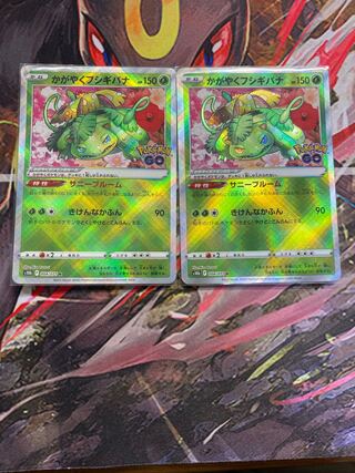 かがやくフシギバナ2枚