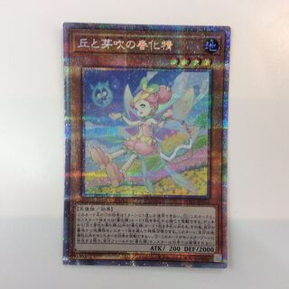 （微キズ）丘と芽吹の春化精　プリズマティックシークレットレア