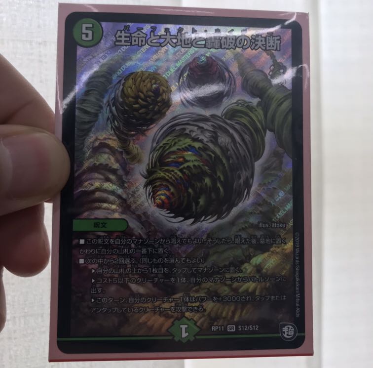 生命と大地と轟破の決断