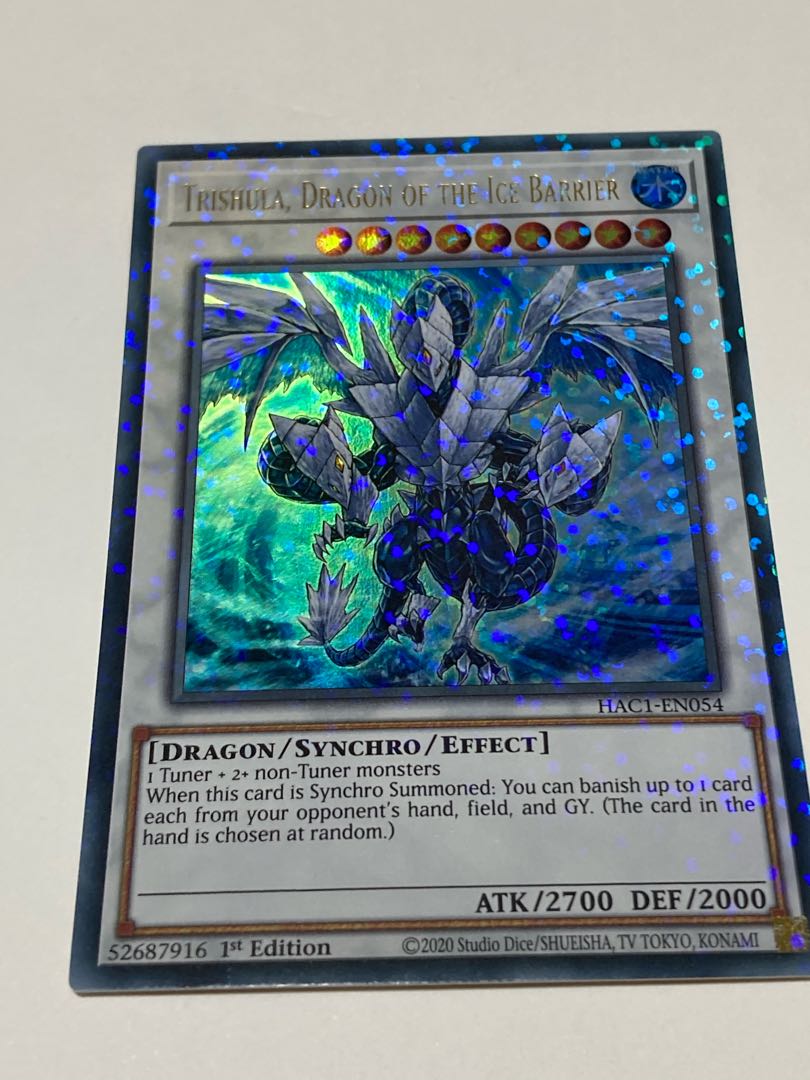 Trishula, Dragon of the Ice Barrier English edition EU edition