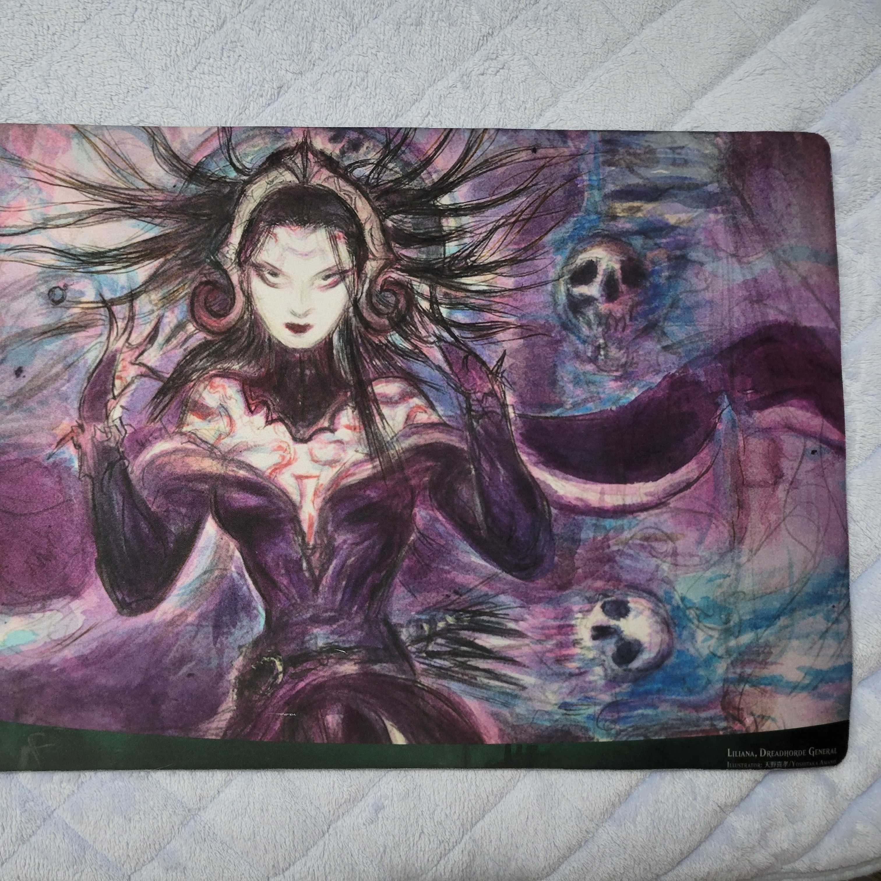 戦慄衆の将軍、リリアナ　プレイマット