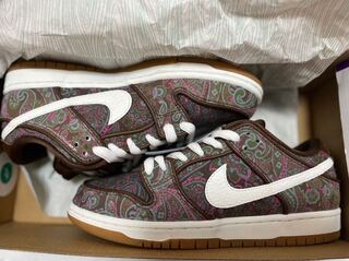 Nike SB Dunk Low PRM "Brown Paisley" 26.5cm