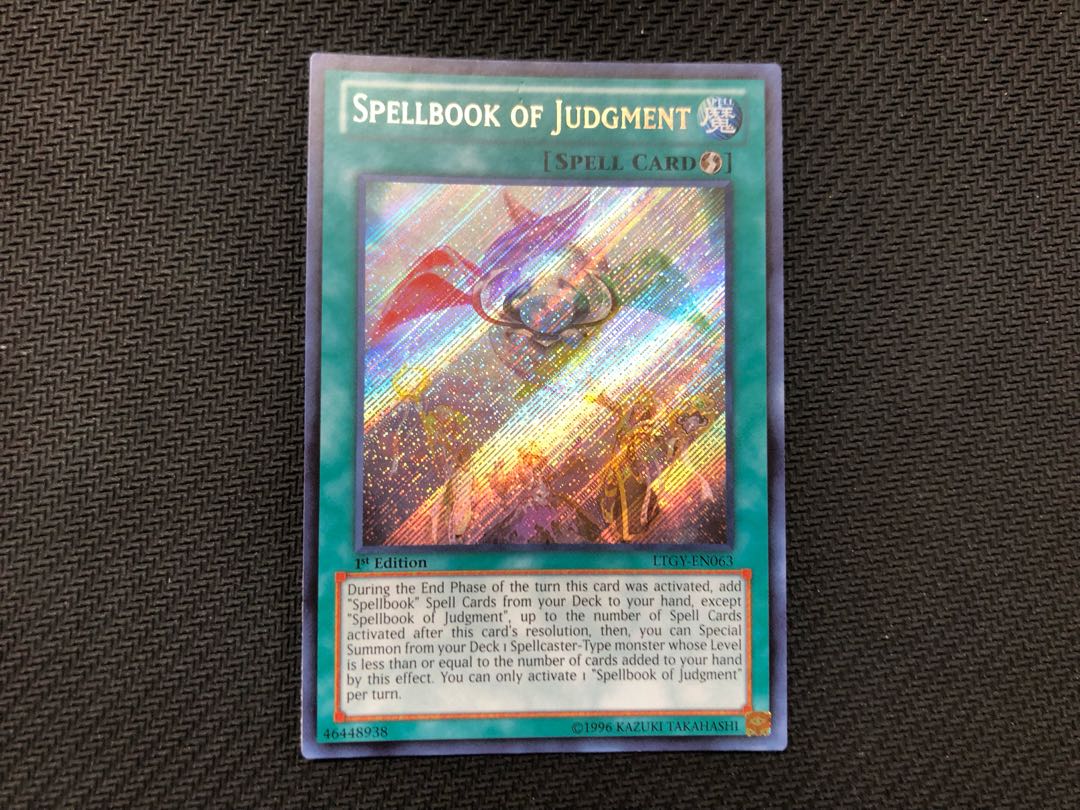 With tracking Yu-Gi-Oh Spellbook of Judgment English Siku Secret 1st