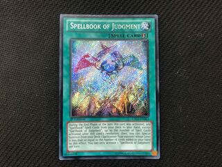 Yu-Gi-Oh Spellbook of Judgment English 1st EU LTGY Secret