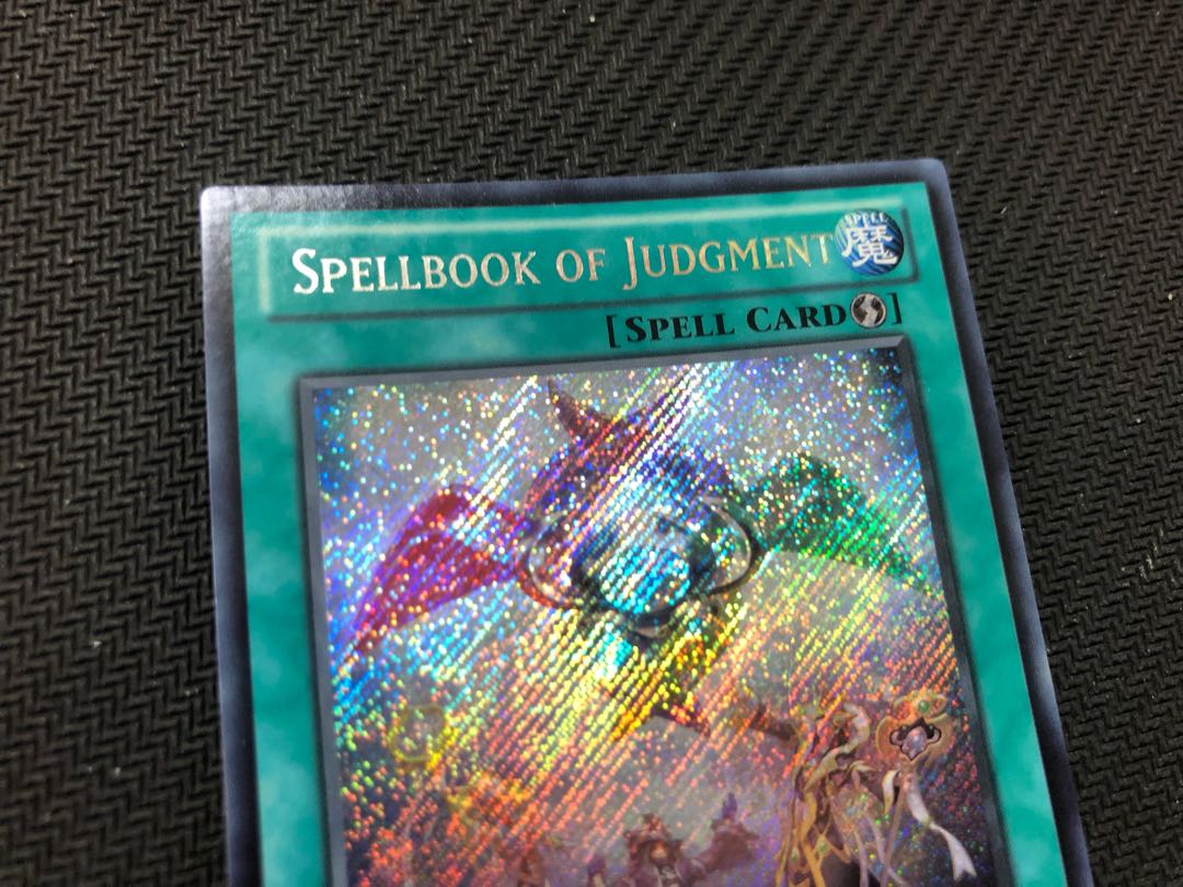 Yu-Gi-Oh Spellbook of Judgment English 1st EU LTGY Secret