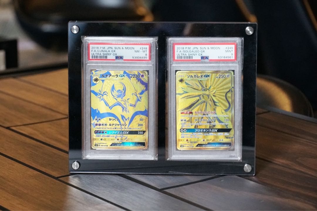 Acrylic frame for PSA appraisal case, 2-series, black color [UV cut 97%].