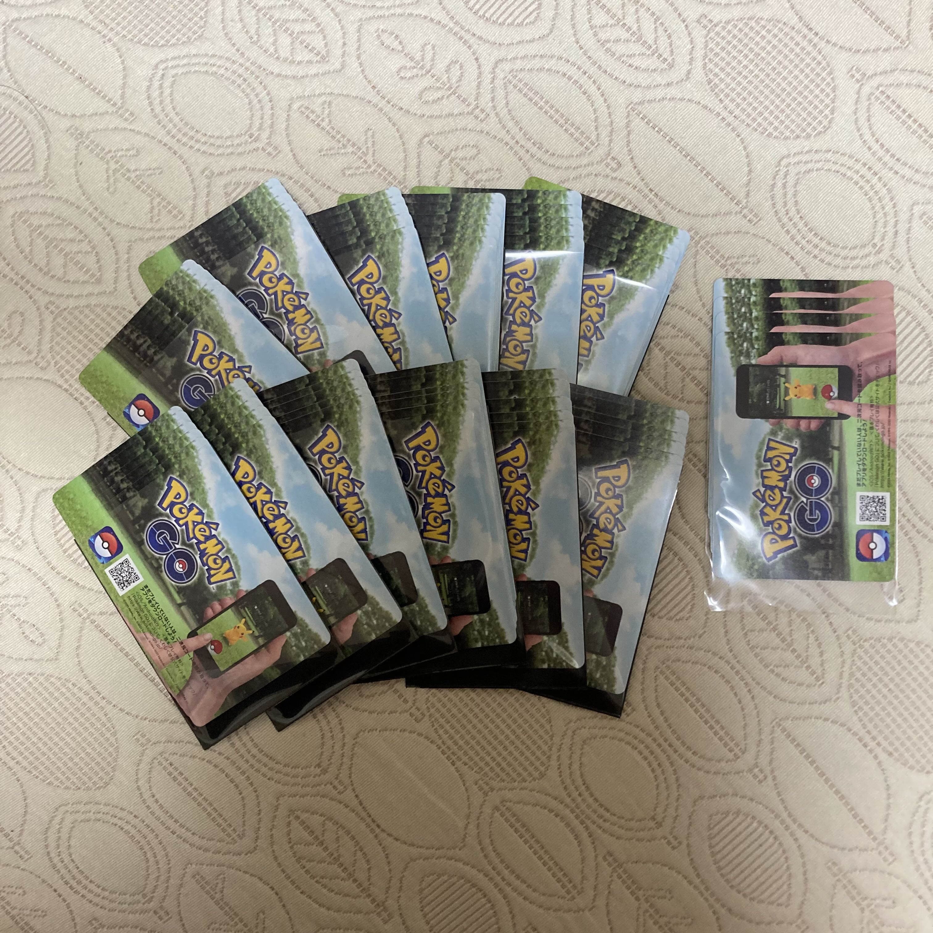 Pokémon Card] 64 Pokémon GO Promotional Codes