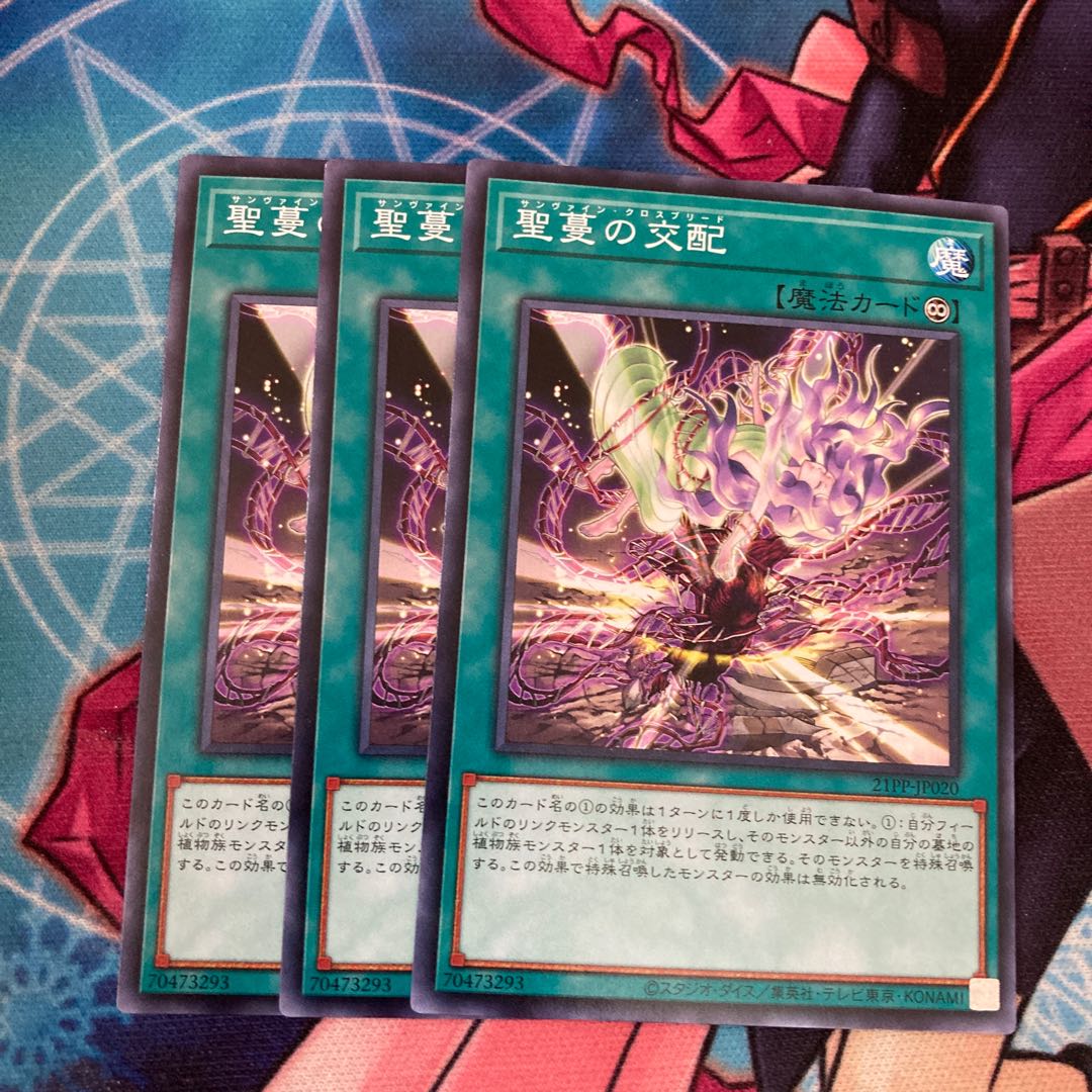 聖蔓の交配 ノーマル 3枚