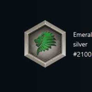 Guildstock Silver Emerald