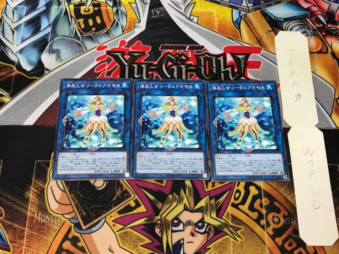 Marincess Coral Anemone 4 Normal, set of 3 Tera