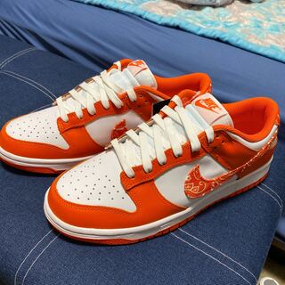 26.5 cm Nike WMNS Dunk Low ESS "Orange Paisley"  26.5cm