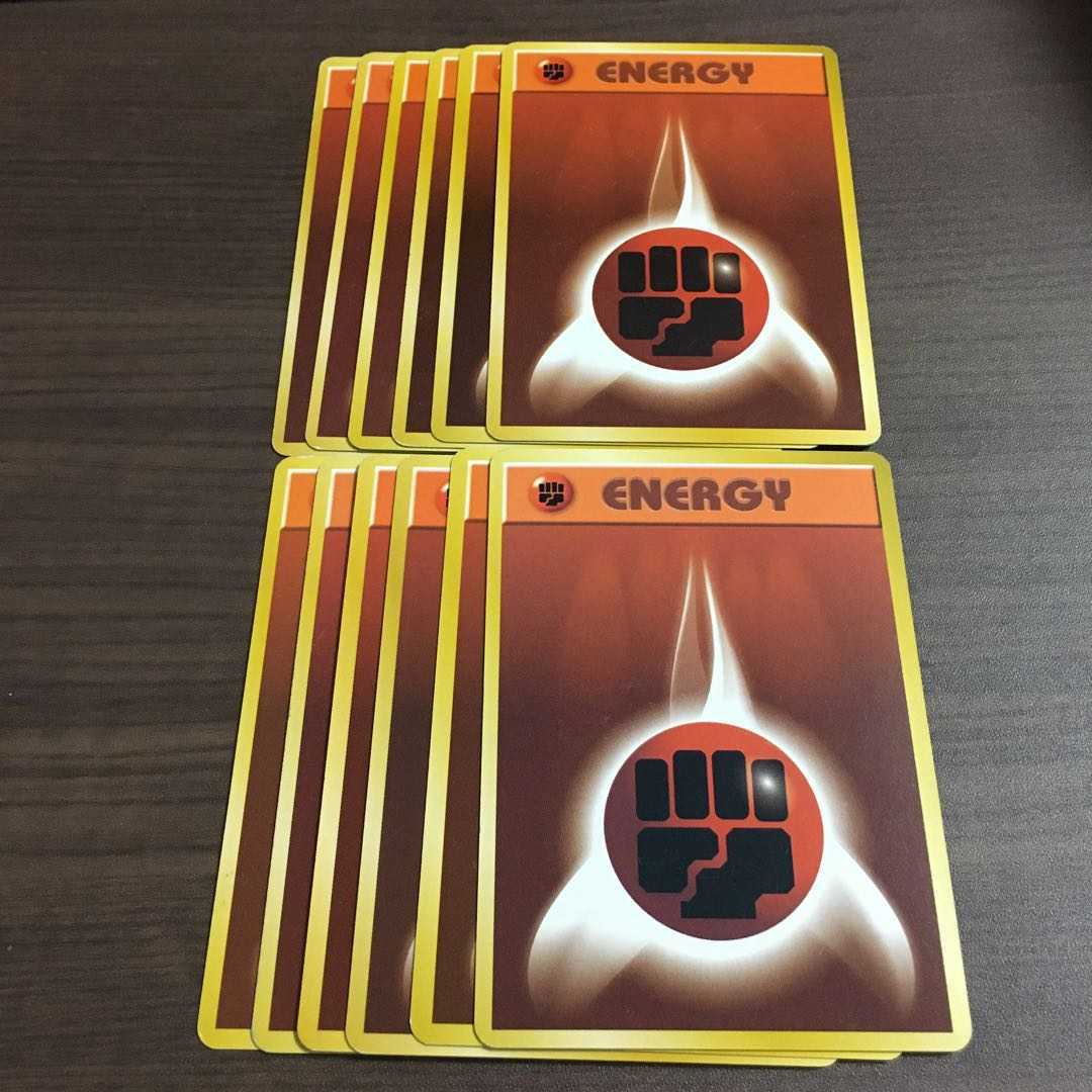 【枚数変更OK】旧裏面闘エネルギー12枚