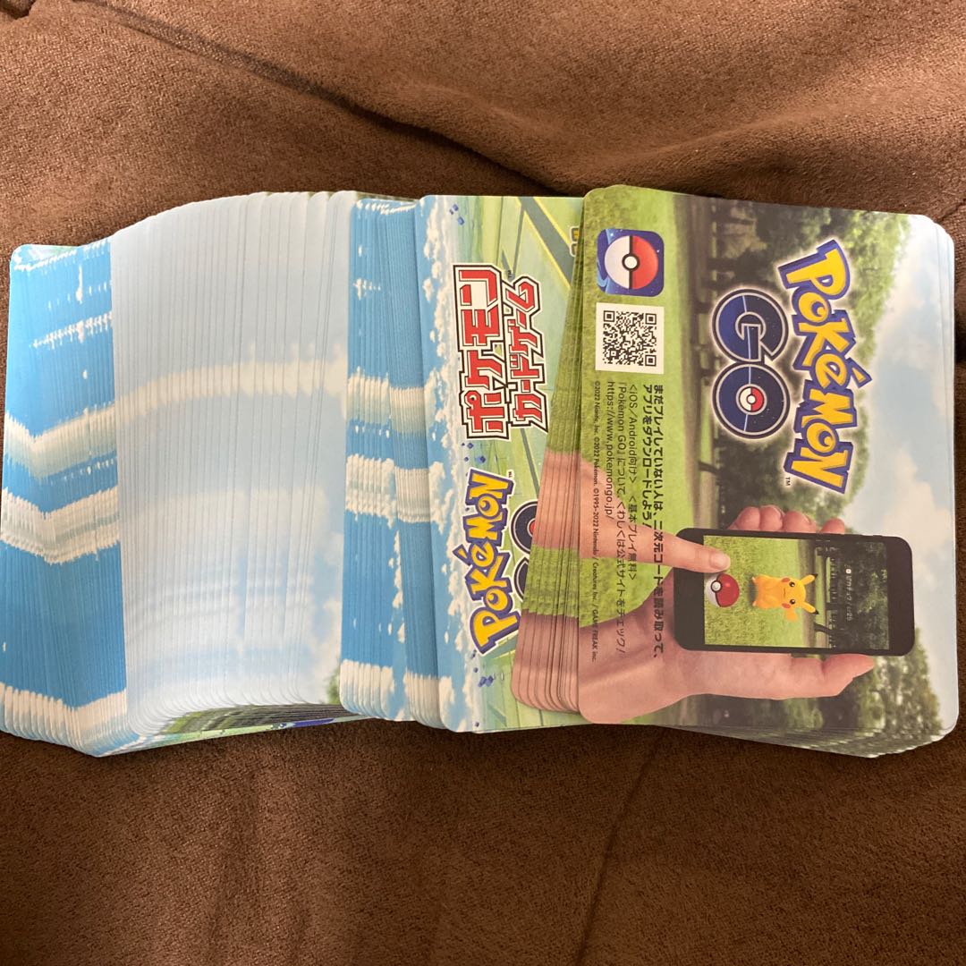 Pokémon cards Pokémon cards Pokémon GO promotion code 100 cards 30枚