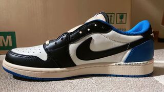 クーポン対象！トラヴィス・スコット × フラグメント × ナイキ エアジョーダン1 nike air jordan 1 low  28cm