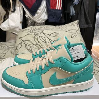 Nike WMNS Air Jordan 1 Low "Teal Green" 27.5cm
