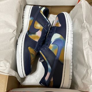 Nike Dunk Low Graffiti "Navy/Yellow" 29cm