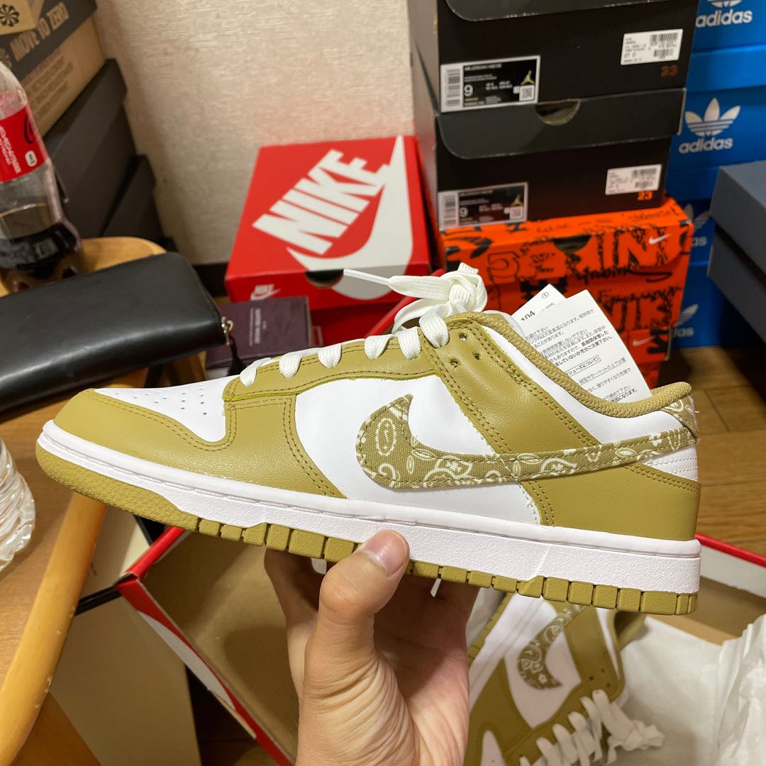 Nike WMNS Dunk Low ESS "Barley Paisley" 26.5cm