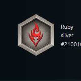 ギルドストックシルバー ルビー