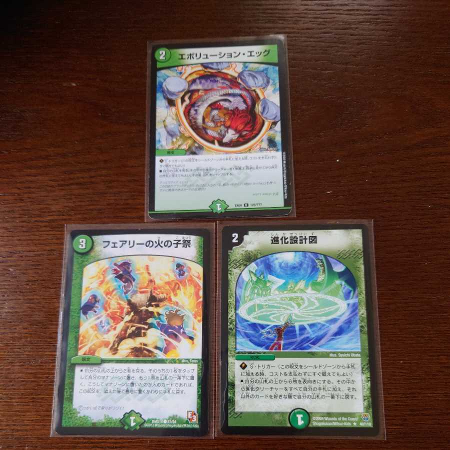 進化設計図など