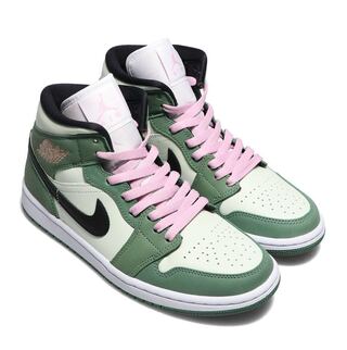 NIKE WMNS AIR JORDAN 1 MID SE DUTCH GREEN 28.5cm