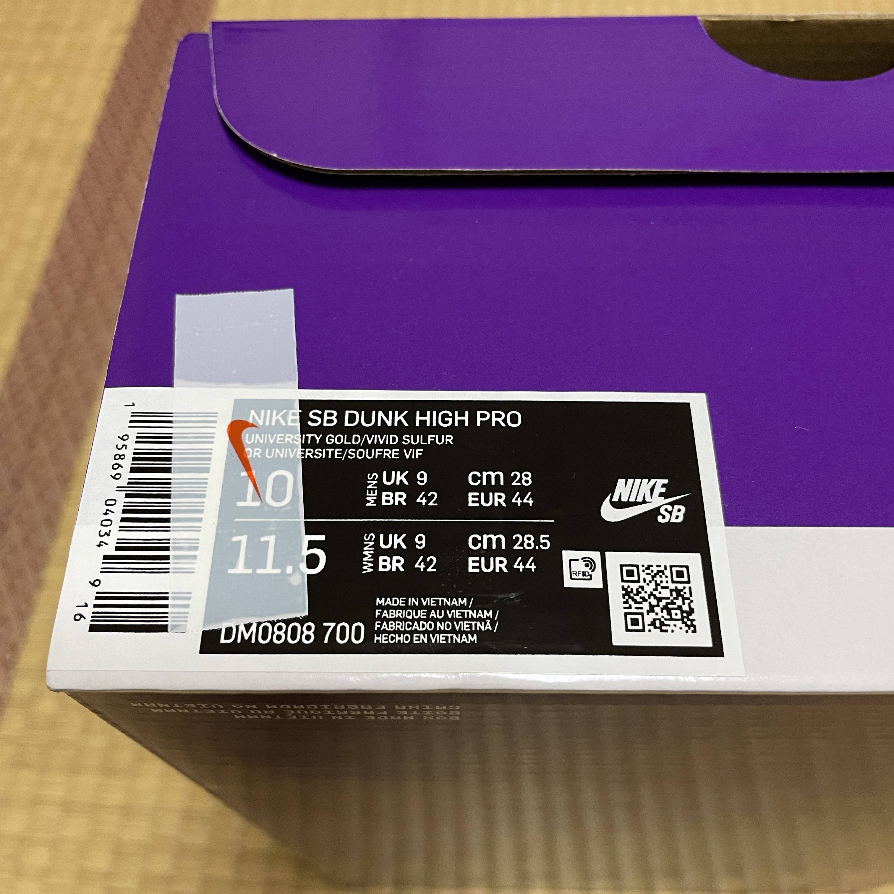 30% Coupon Eligible 28cm Nike SB Dunk High "Pineapple" Nike SB Dunk High "Pineapple" 28cm