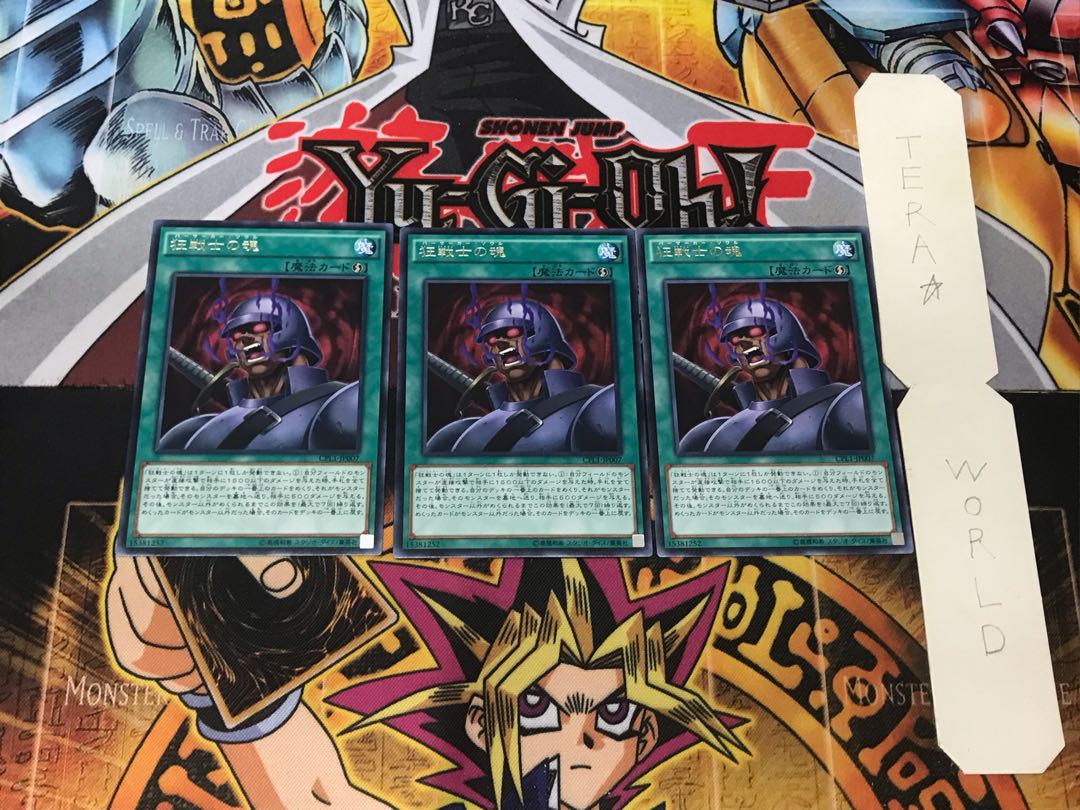 Berserker Soul 1 rare, set of 3 Tera.