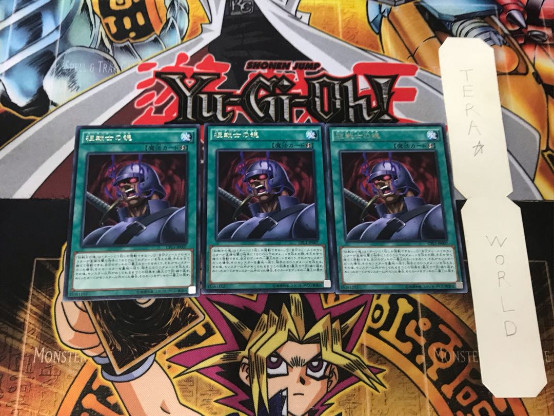 Berserker Soul 3 rare, set of 3, Tera.