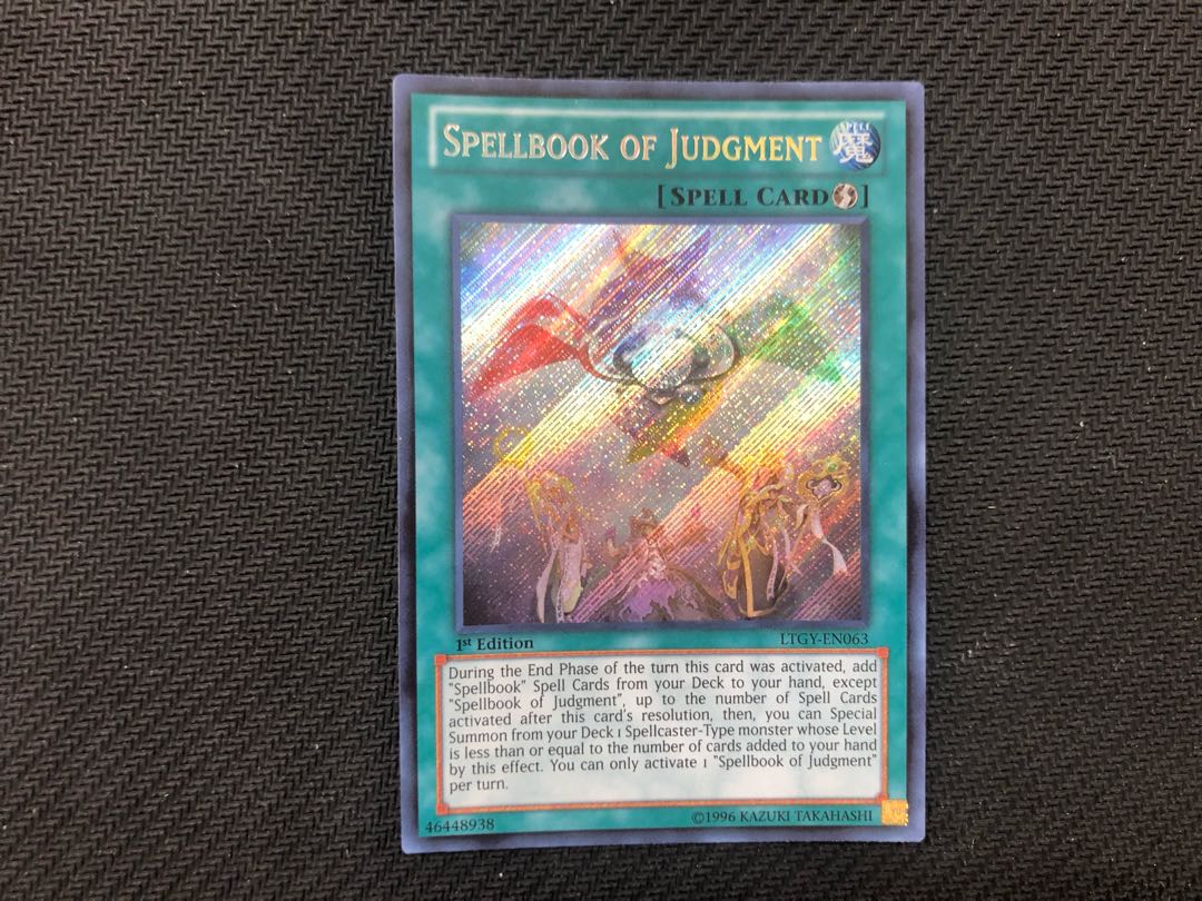 Yu-Gi-Oh! Spellbook of Judgment English Secret LTGY 1st