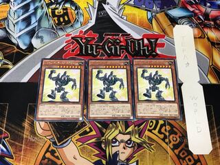 Toon Ancient Gear Golem 4 rare, set of 3 Tera.