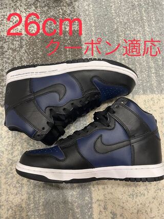 FRAGMENT × NIKE DUNK HIGH CITY PACK "MIDNIGHT NAVY" 26cm
