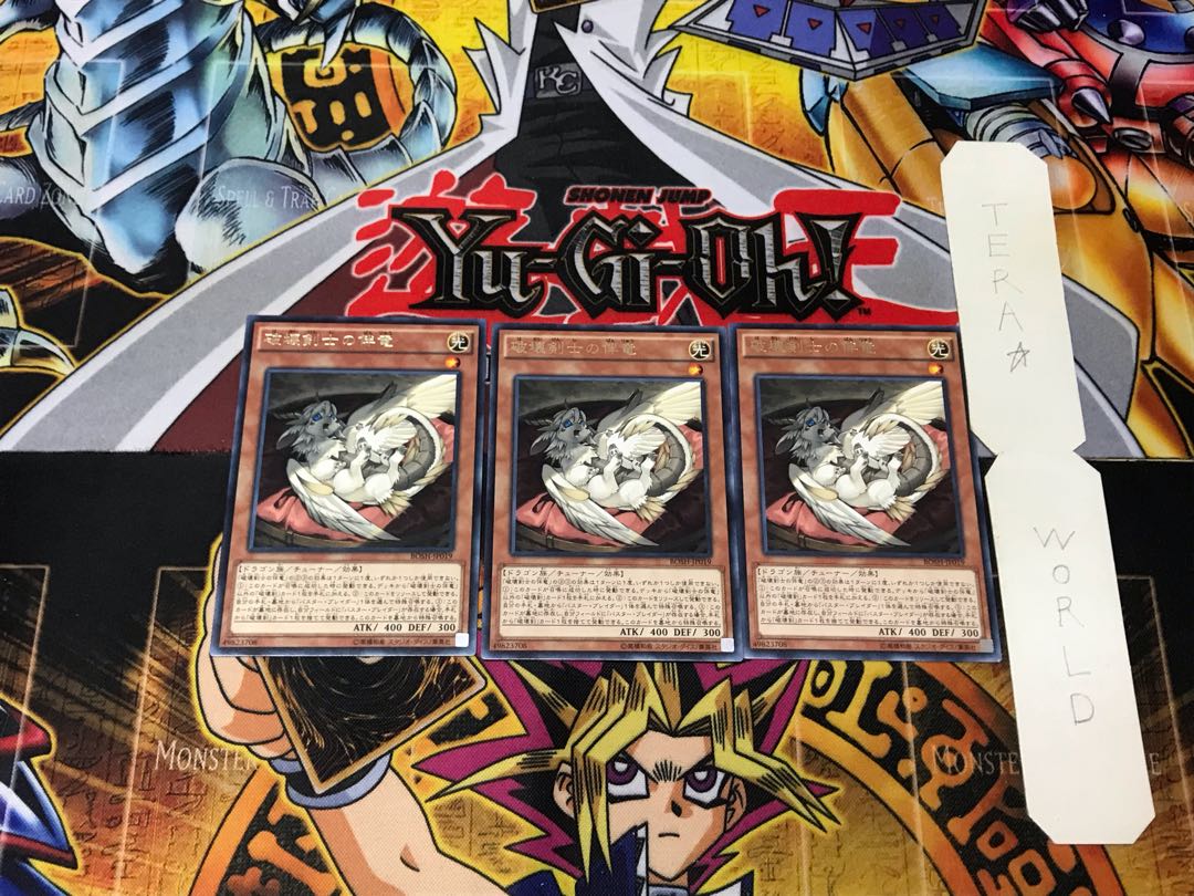 Buster Whelp of the Destruction Swordsman 1 rare, set of 3 Tera.