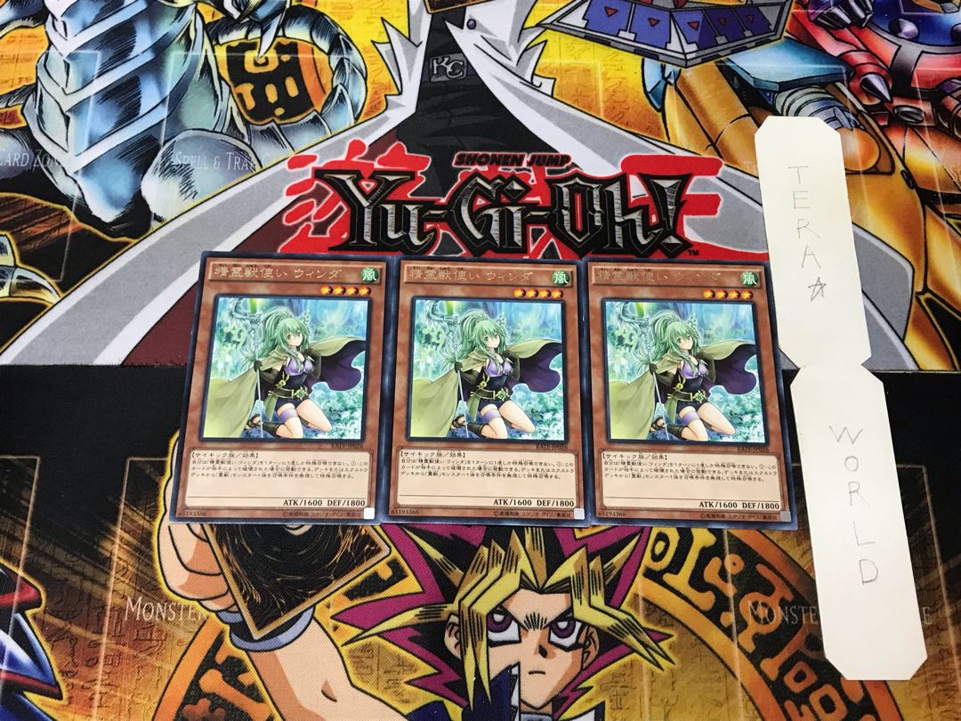 Spiritual Beast Tamer Winda 3 rare, set of 3 Tera