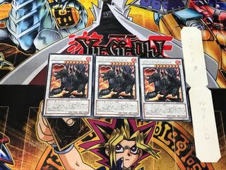 ブラック・ブルドラゴ 2 レア 3枚セット てら