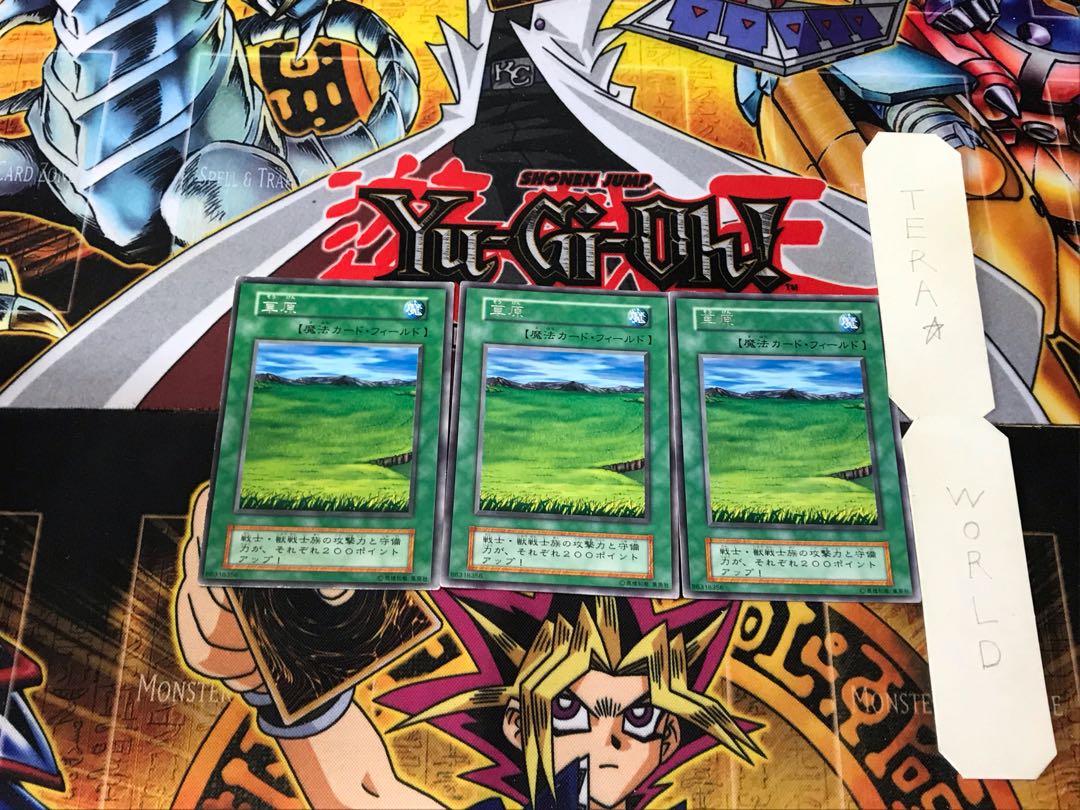 Grasslands 1 Early Rare Set of 3 Tera.