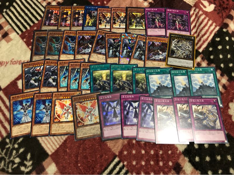 遊戯王 堕天使デッキパーツ イシュタル 堕天使の追放 墜落の堕天使