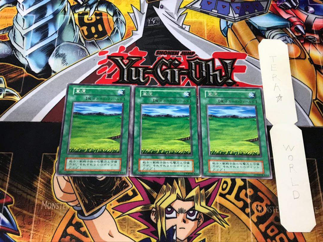 Grasslands 4 Early Rare Set of 3 Tera.