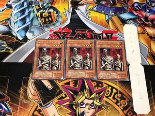 Wandering Mummy 2nd period ver 2 Rare set of 3 Tera