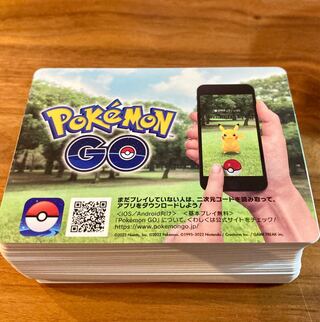 102 Pokémon cards Pokémon GO promotion code