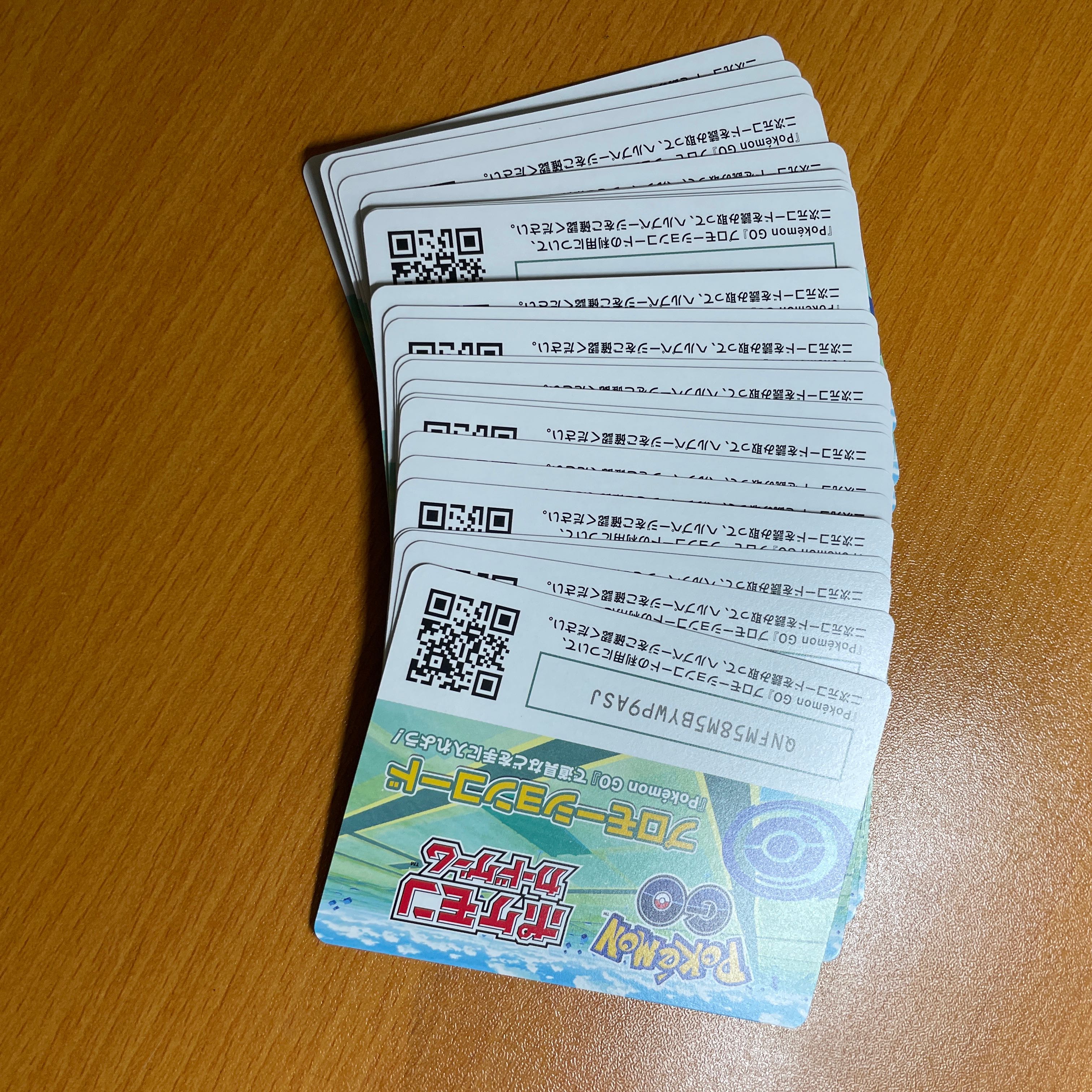 Enhanced Expansion Pack 25 cards with Pokémon GO promotion code 25枚