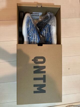 新品未使用　限定品　アディダス　イージークォンタム　フローズンブルー 25.5cm