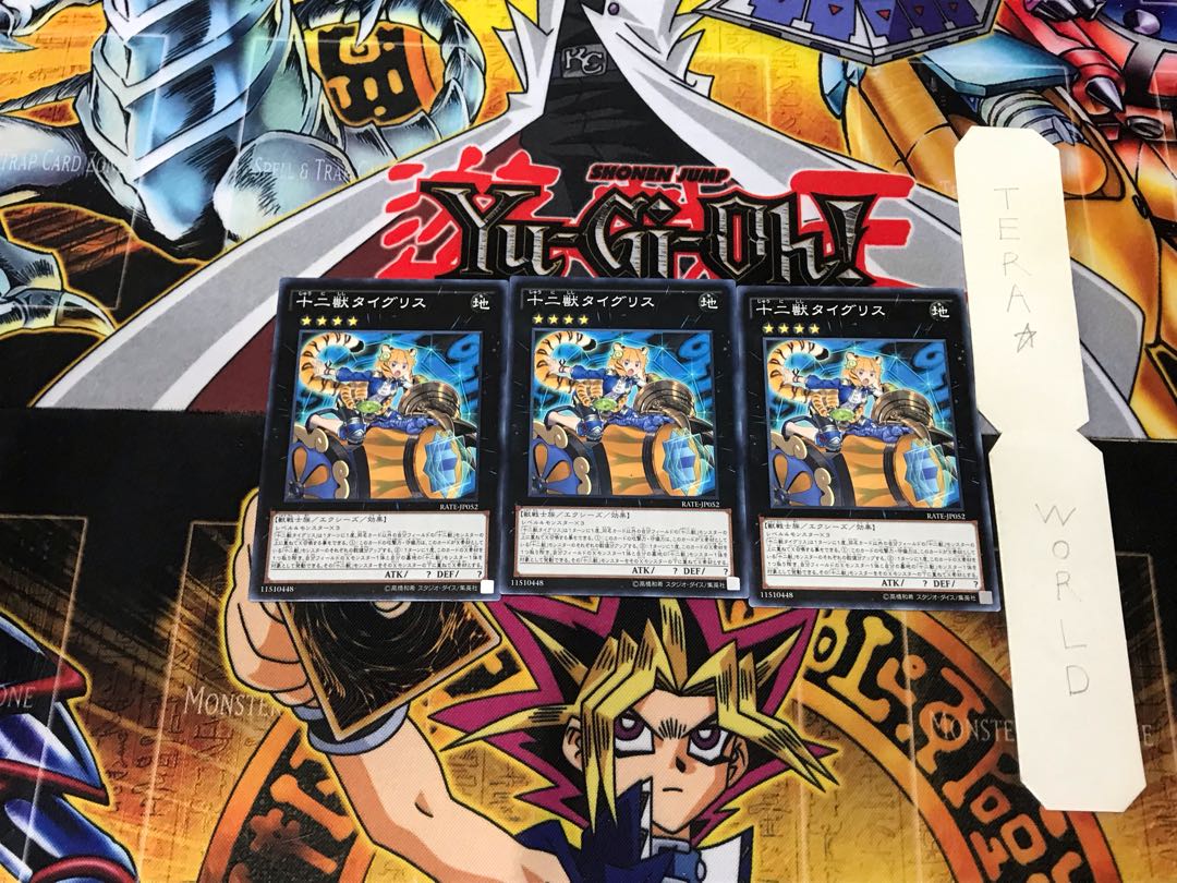 Zoodiac Tigermortar RATE 1 Normal Set of 3 Tera