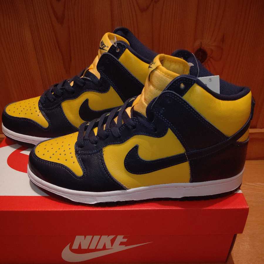 DUNK HIGH Michigan 25.5cm