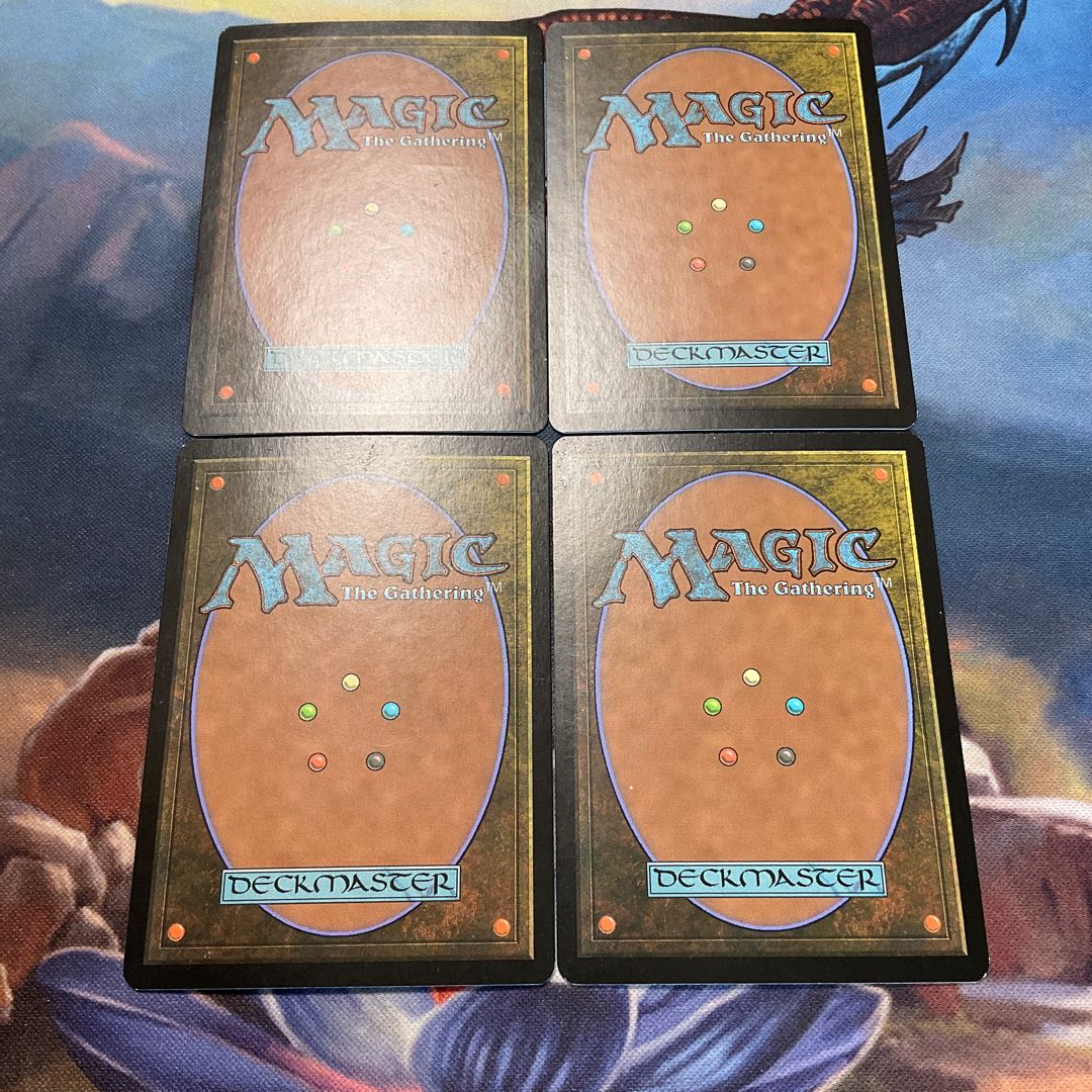 FOIL 師範の占い独楽 初版　4枚セット