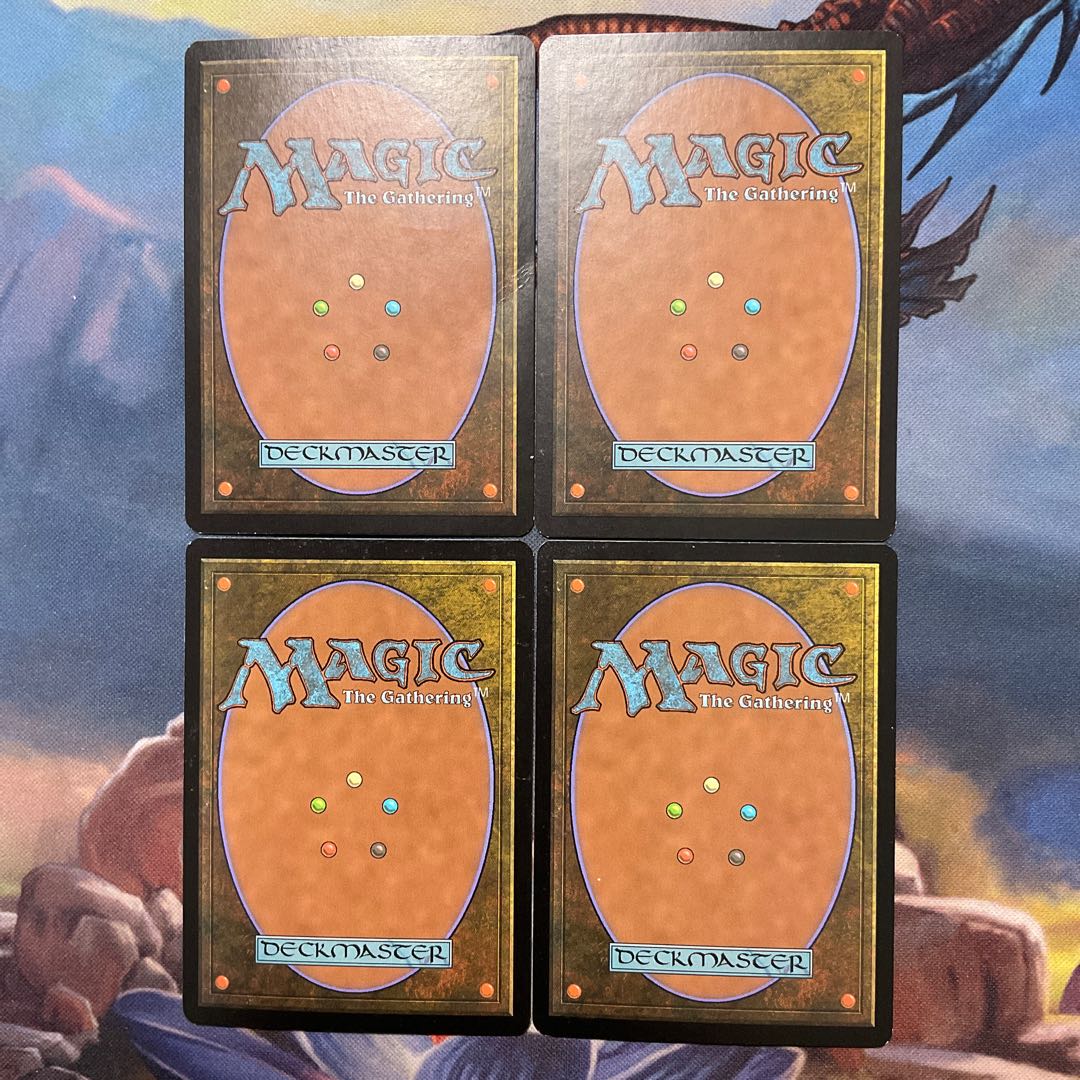 FOIL 師範の占い独楽 初版　4枚セット