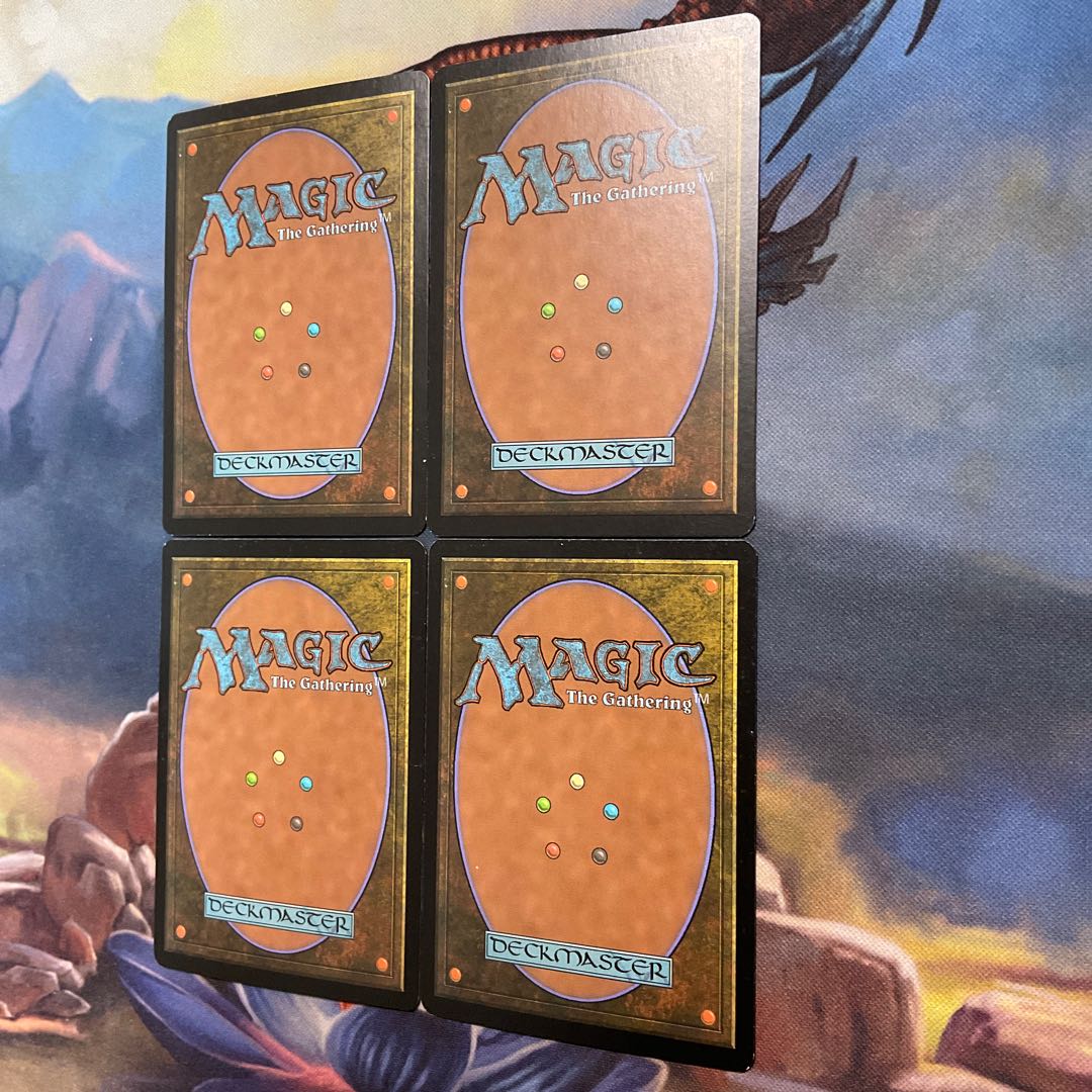 FOIL 師範の占い独楽 初版　4枚セット