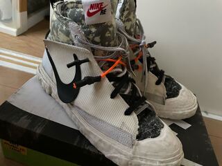 レディメイド × ナイキ ブレーザー ミッド "ホワイト" 26cm